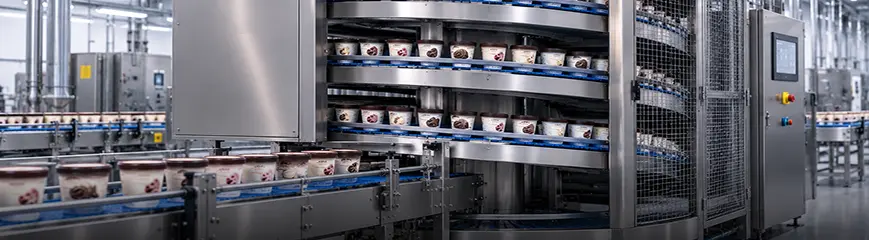 Spiral hardening system