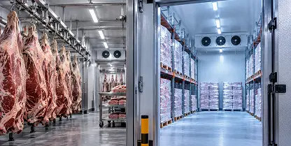 Frozen dairy refrigeration
