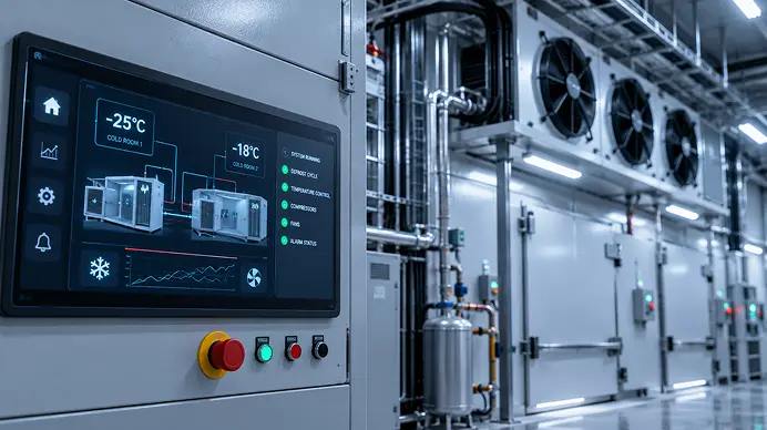 Digital temperature and defrost controls